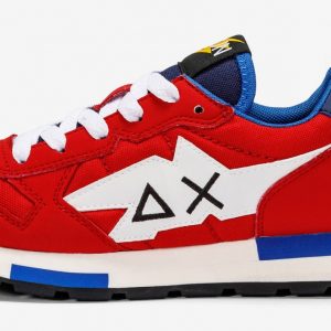 SUN68 – Scarpe Boy’s Niki Solid (Teen) Rosso