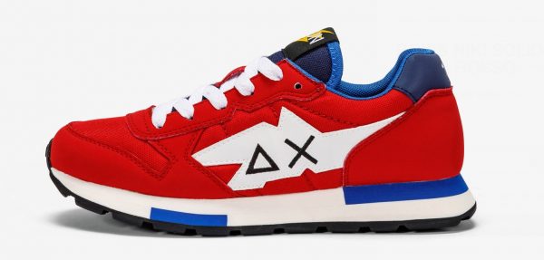 SUN68 – Scarpe Boy’s Niki Solid (Teen) Rosso