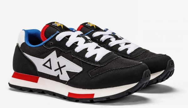 SUN68 – Scarpe Boy’s Niki Solid (Teen) Nero
