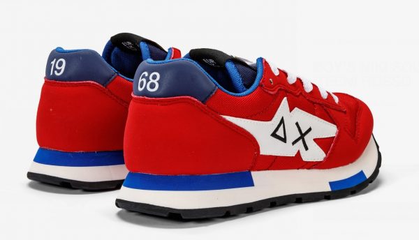 SUN68 – Scarpe Boy’s Niki Solid (Teen) Rosso