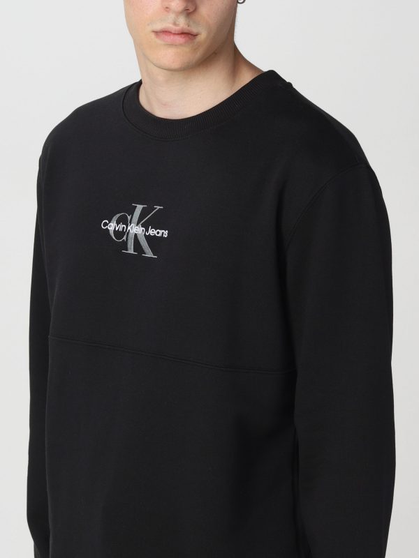 CALVIN KLEIN – Felpa basic Calvin Klein Jeans
