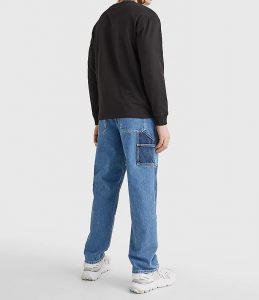 TOMMY HILFIGER – T-SHIRT A MANICHE LUNGHE CON LOGO Firma