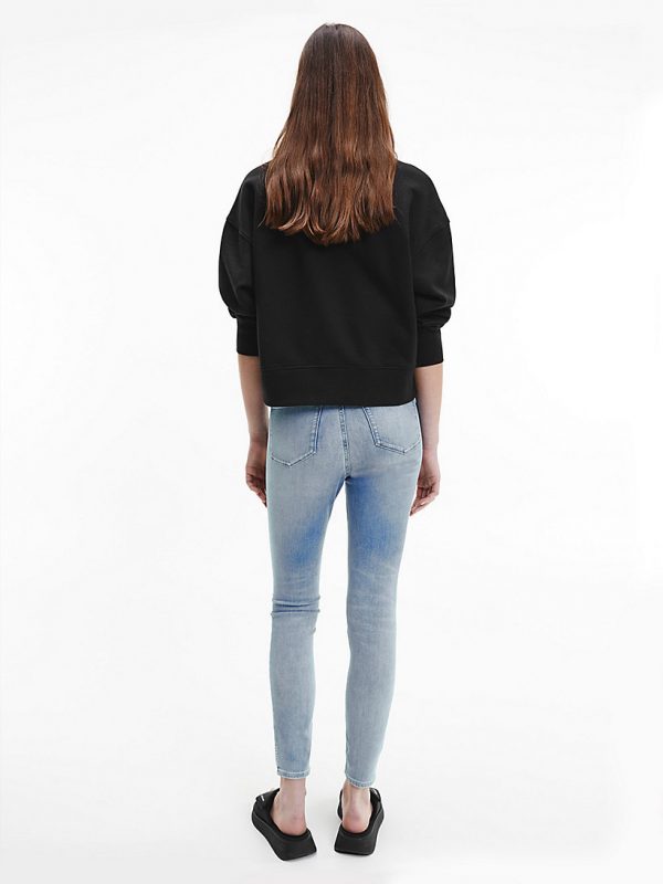 CALVIN KLEIN – Felpa Con Logo Dal Taglio Relaxed