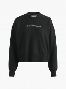 CALVIN KLEIN – Felpa Con Logo Dal Taglio Relaxed