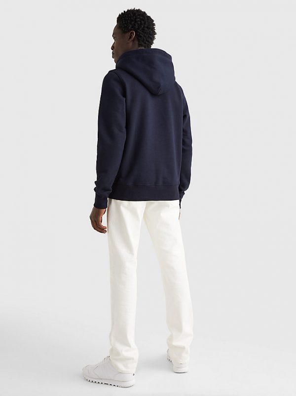 TOMMY HILFIGER – Felpa CON CAPPUCCIO E BANDIERA GRAFICA