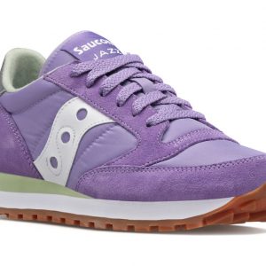 SAUCONY – JAZZ ORIGINAL Scarpe DONNA VIOLA BIANCHE