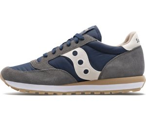 SAUCONY-Scarpe Jazz Original Grigio Scuro/Blu Scuro