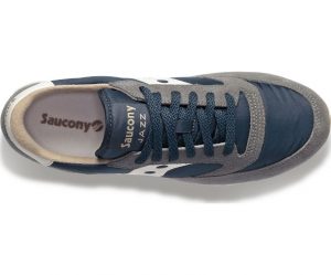 SAUCONY-Scarpe Jazz Original Grigio Scuro/Blu Scuro