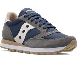 SAUCONY-Scarpe Jazz Original Grigio Scuro/Blu Scuro