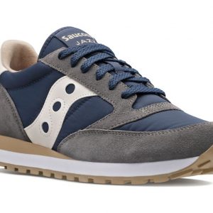 SAUCONY-Scarpe Jazz Original Grigio Scuro/Blu Scuro