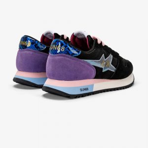 SUN68 – SCARPE Donna STARGIRL SATIN NERE