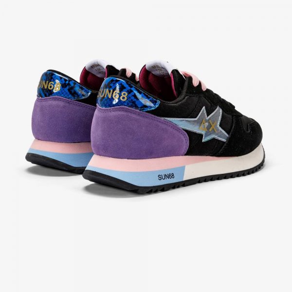 SUN68 – SCARPE Donna STARGIRL SATIN NERE