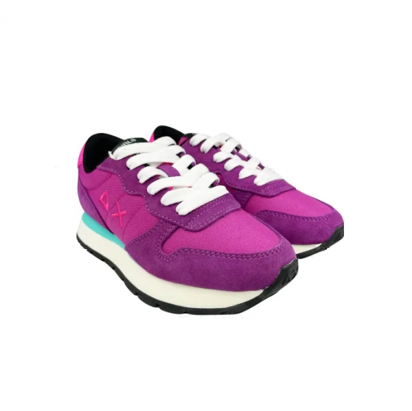 SUN68 – SCARPE DONNA ALLY NYLON SOLID Fuxia Scuro