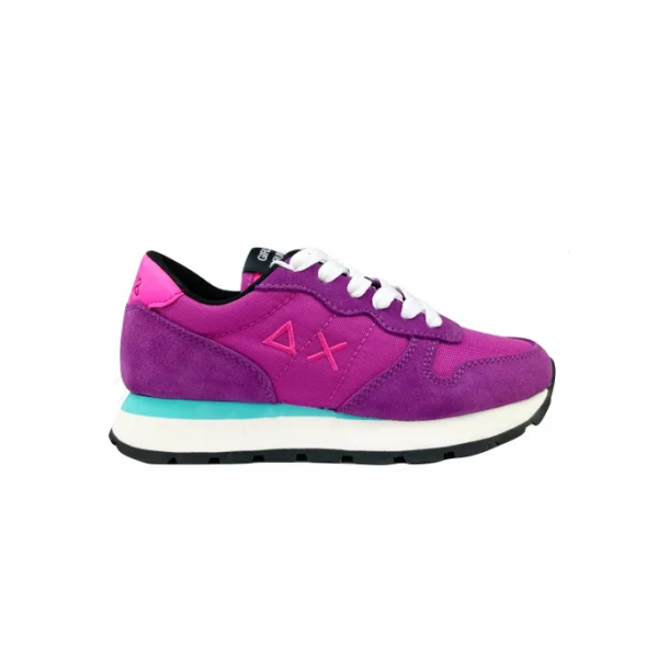 SUN68 – SCARPE DONNA ALLY NYLON SOLID Fuxia Scuro