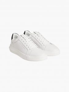 CALVIN KLEIN – Sneaker In Pelle BIANCHE
