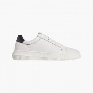 CALVIN KLEIN – Sneaker In Pelle BIANCHE