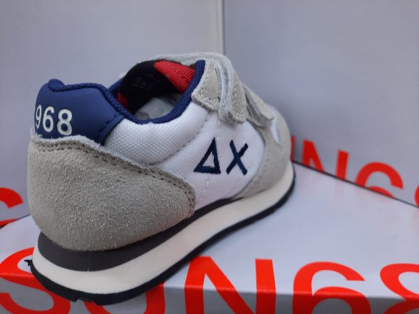 SUN68 – Scarpe Boy’s Tom Solid (Baby) Bianco