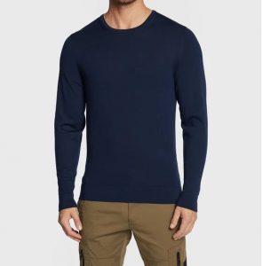 CALVIN KLEIN – Maglione in Lana Merino