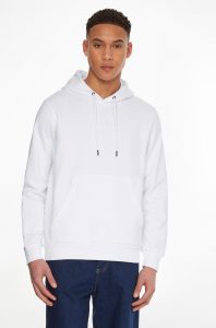 CALVIN KLEIN  – Felpa CON CAPPUCCIO E LOGO