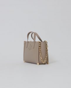 ARMANI EXCHANGE – Borsa Donna a Mano in Pelle Sintetica Beige