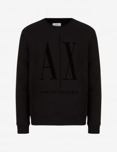 ARMANI EXCHANGE – Felpa Girocollo in Cotone