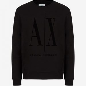 ARMANI EXCHANGE – Felpa Girocollo in Cotone