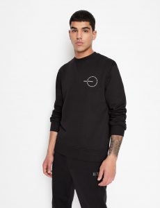 ARMANI EXCHANGE – Felpa Uomo Collo Tondo con Logo