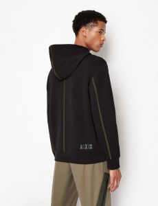 ARMANI EXCHANGE – Felpa con Cappuccio e Coulisse