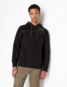 ARMANI EXCHANGE – Felpa con Cappuccio e Coulisse