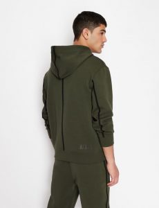 ARMANI EXCHANGE – Felpa con Cappuccio e Coulisse