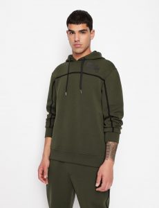 ARMANI EXCHANGE – Felpa con Cappuccio e Coulisse