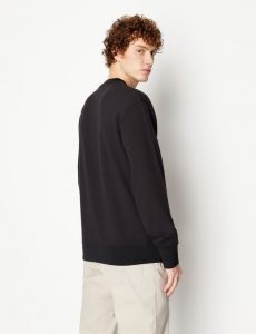 ARMANI EXCHANGE – Felpa Girocollo in Jersey Misto Cotone