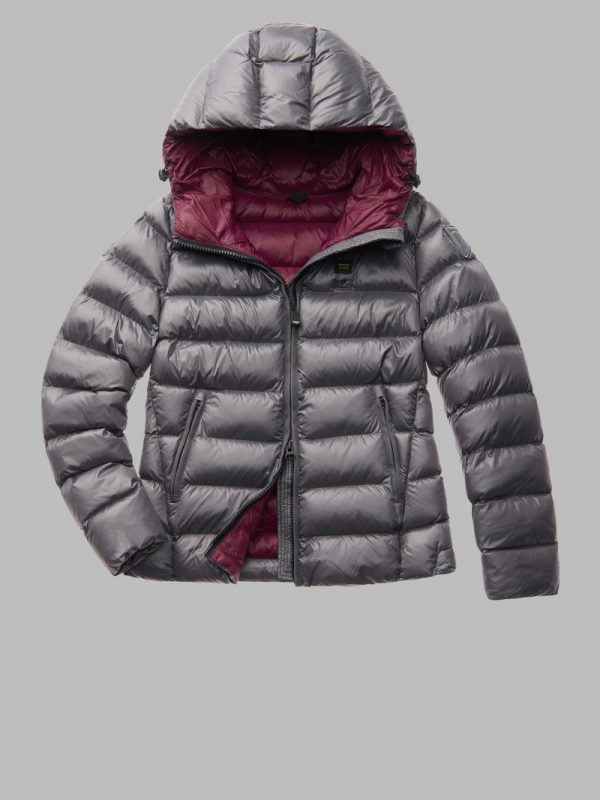BLAUER – PIUMINO Donna IMBOTTITURA ECOLOGICA ALLISON GRIGIO CARBONE