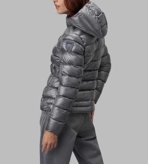 BLAUER – PIUMINO Donna IMBOTTITURA ECOLOGICA ALLISON GRIGIO CARBONE