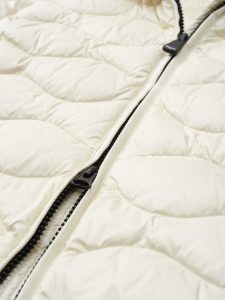 BLAUER – PIUMINO Donna AD ONDE CON CAPPUCCIO GEORGIA BIANCO