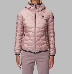 BLAUER – PIUMINO Donna AD ONDE CON CAPPUCCIO GEORGIA ROSA CAMEO SCURO