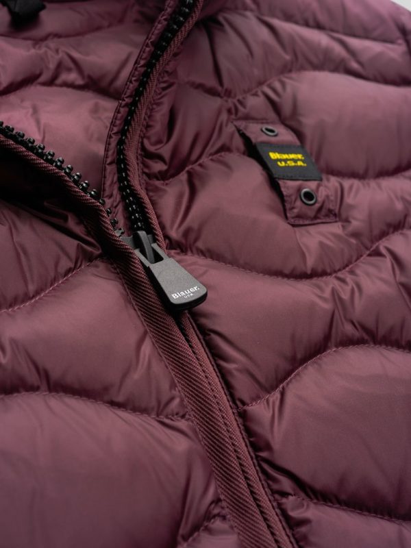 BLAUER – PIUMINO Donna AD ONDE CON CAPPUCCIO GEORGIA VINACCIA