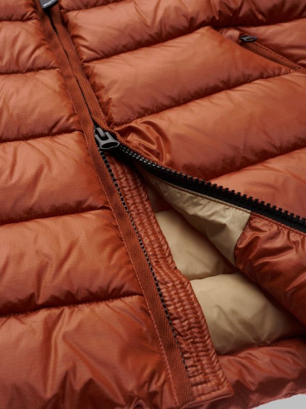 BLAUER – VIRGIL ECO PIUMINO Uomo IN NYLON RUGGINE