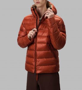 BLAUER – VIRGIL ECO PIUMINO Uomo IN NYLON RUGGINE