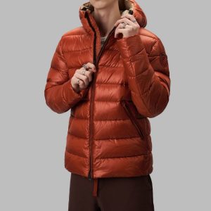 BLAUER – VIRGIL ECO PIUMINO Uomo IN NYLON RUGGINE