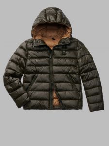 BLAUER – VIRGIL ECO PIUMINO Uomo IN NYLON VERDE