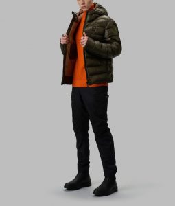 BLAUER – VIRGIL ECO PIUMINO Uomo IN NYLON VERDE
