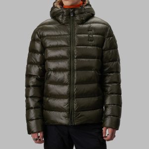 BLAUER – VIRGIL ECO PIUMINO Uomo IN NYLON VERDE