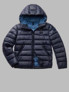 BLAUER – VIRGIL ECO PIUMINO Uomo IN NYLON BLU