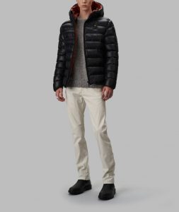 BLAUER – VIRGIL ECO PIUMINO Uomo IN NYLON NERO