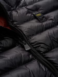 BLAUER – VIRGIL ECO PIUMINO Uomo IN NYLON NERO