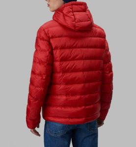 BLAUER – PIUMINO Uomo CON CAPPUCCIO SERGIO ROSSO / INTERNO TABACCO