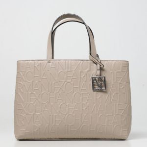 ARMANI EXCHANGE – Borsa Donna Shopper Media con Doppi Manici e Tracolla Noise