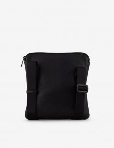 ARMANI EXCHANGE – Borsa a Tracolla Uomo in Pelle Nero