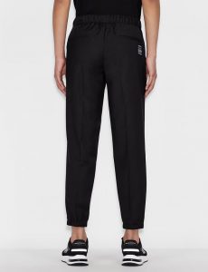 Armani Exchange – Pantaloni in misto viscosa